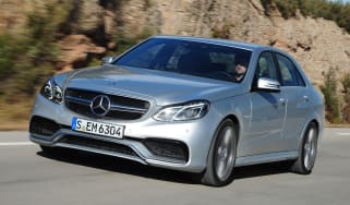 Mercedes E63 AMG front tracking