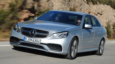 Mercedes E63 AMG front tracking