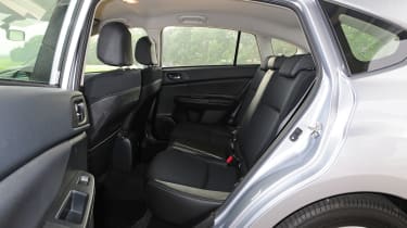 Subaru Impreza rear seat