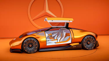 Mercedes Vision One-Eleven concept - front doors open studio