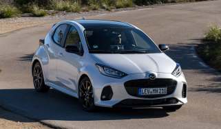 Mazda 2 Hybrid - front cornering