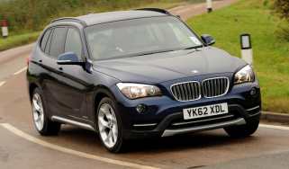 BMW X1 front cornering