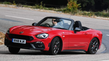 abarth 124 spider tracking