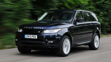Range Rover Sport front action