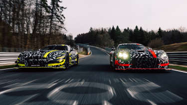 Mercedes-AMG GT Track Sport teaser - front end