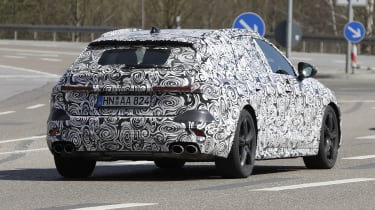2023 Audi S5 (camouflaged) - rear action