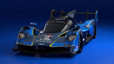 Aston Martin Valkyrie AMR-LMH - front blue