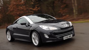 Peugeot RCZ front tracking