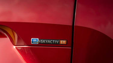 Mazda MX-30 R-EV - &#039;e-skyactiv&#039; tailgate badge