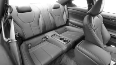 Infiniti Q60 - rear seats