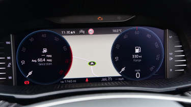 Skoda Fabia - dashboard screen