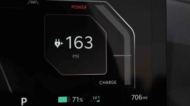 Kia EV5 - range remaining