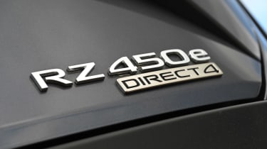 Lexus RZ 450e - rear badge