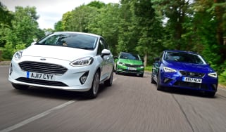 Ford Fiesta vs SEAT Ibiza vs Skoda Fabia triple test