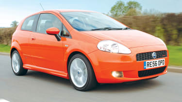 Fiat Grande Punto front tracking