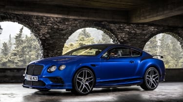 Bentley Continental Supersports 2017 - Moroccan Blue front quarter
