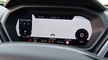 Audi Q4 e-tron Sportback - dashboard screen