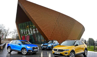 Volkswagen T-Roc vs Audi Q2 vs MINI Countryman - head-to-head