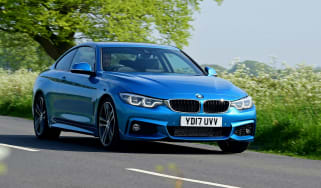 BMW 420d M Sport - front tracking