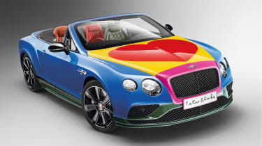 art cars Bentley Continental 