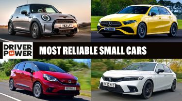 Most reliable small cars Driver Power 2025 - header image 