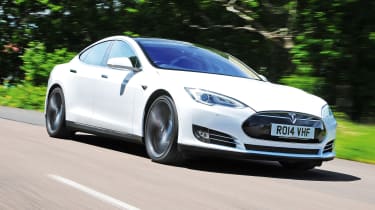 Tesla Model S Mk1 – front tracking