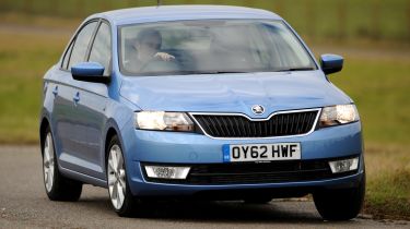 Skoda Rapid front cornering