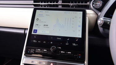 Lexus LBX - infotainment screen