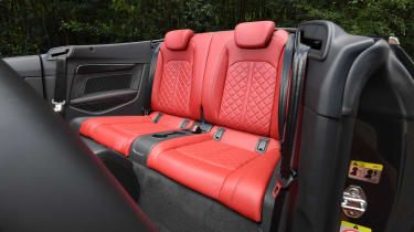 Audi S5 Cabriolet - back seats