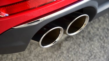 New Audi A4 2016 exhaust
