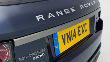 Used Range Rover Evoque  - rear detail