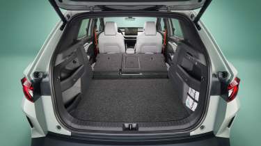 Skoda Elroq - boot seats down