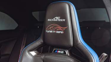 Police BMW M2 by AC Schnitzer - headrest