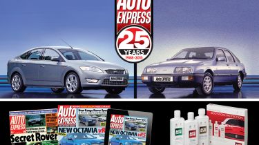 Auto Express 25th anniversary subscription offer