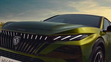 Peugeot E-408 facelift - front light