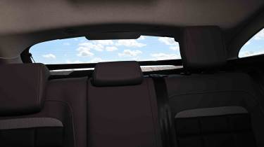 Citroen e-C4 - rear visibility