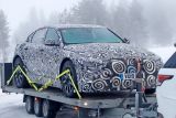 Jaguar XJ electric - spied - front 3/4 static