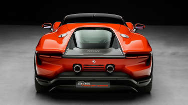 Ferrari 849 Testatrossa - full rear studio
