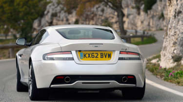 New Aston Martin DB9 rear action