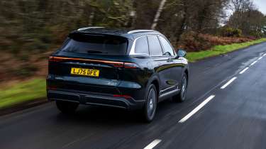 New Chery Tiggo 9 2025 UK review - rear