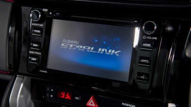 Subaru BRZ - infotainment screen