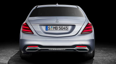 New Mercedes S-Class - full rear studio