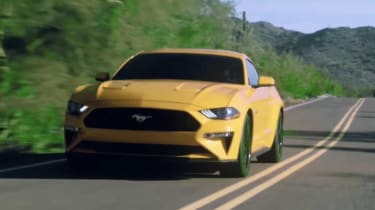 Ford Mustang Facelift leak dynamic