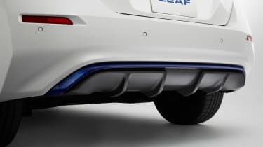 New Nissan Leaf - rear detail