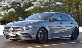 mercedes-amg a35 tracking front