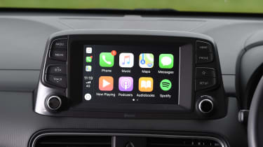 Hyundai Kona - Apple CarPlay