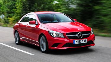 Mercedes CLA 180 Sport front action