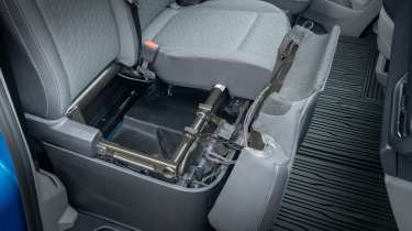 Ford E-Transit Custom - under-seat storage