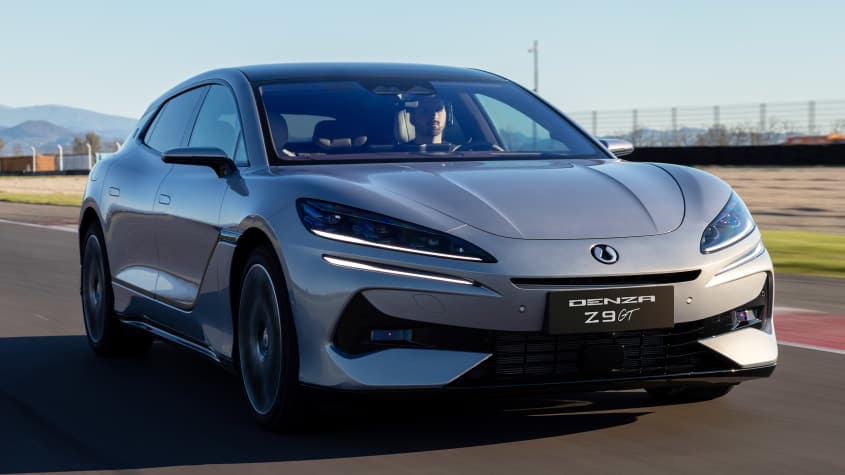 Denza Z9GT - переднее отслеживание