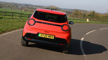 Nissan Micra - rear cornering